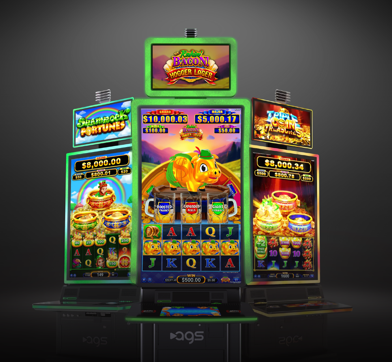 New Exclusive AGS Slot Machines at Dragonara Casino